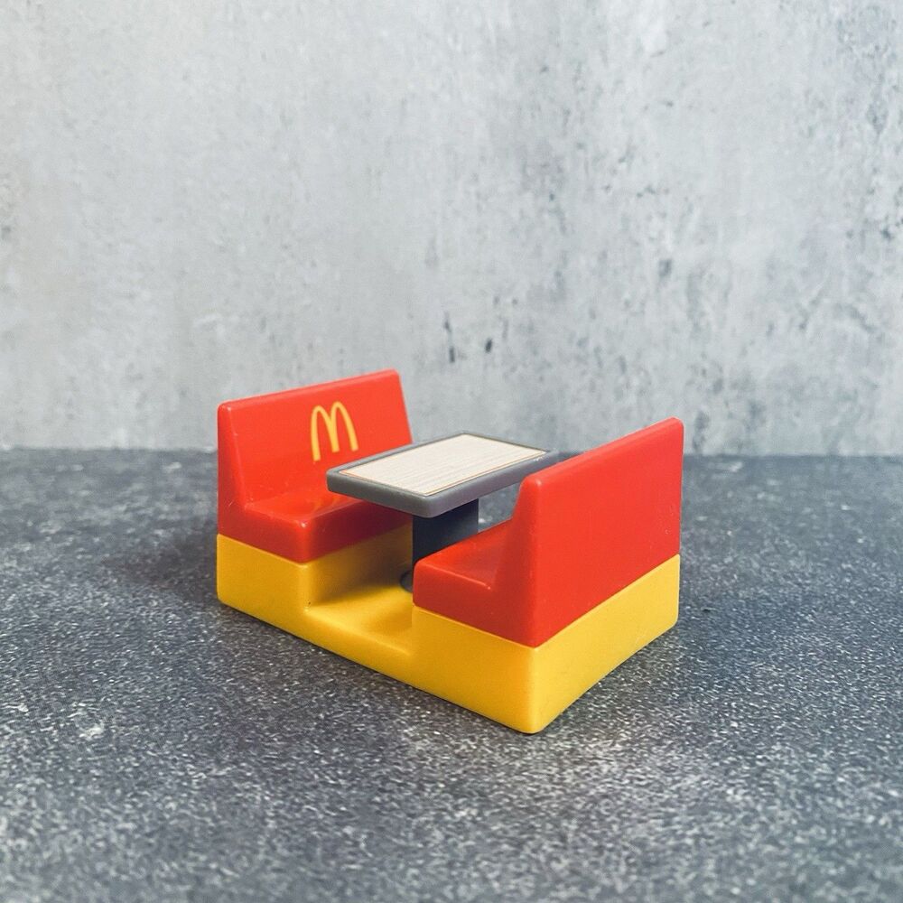 2025 McDonald’s Happy Meal Toys Lil McDonald's Booth Table Model Replica